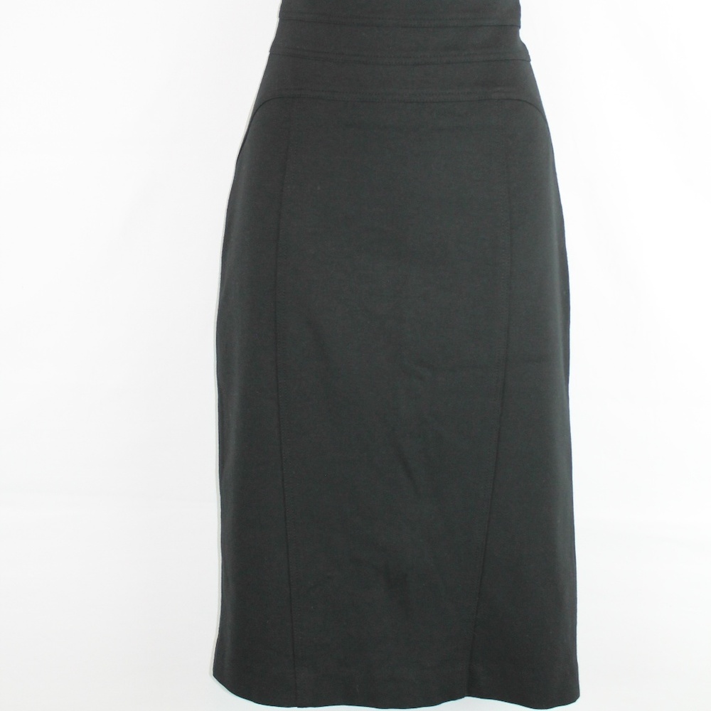 Iris Setlakwe High Waist Pencil Skirt Black 6 NEW
